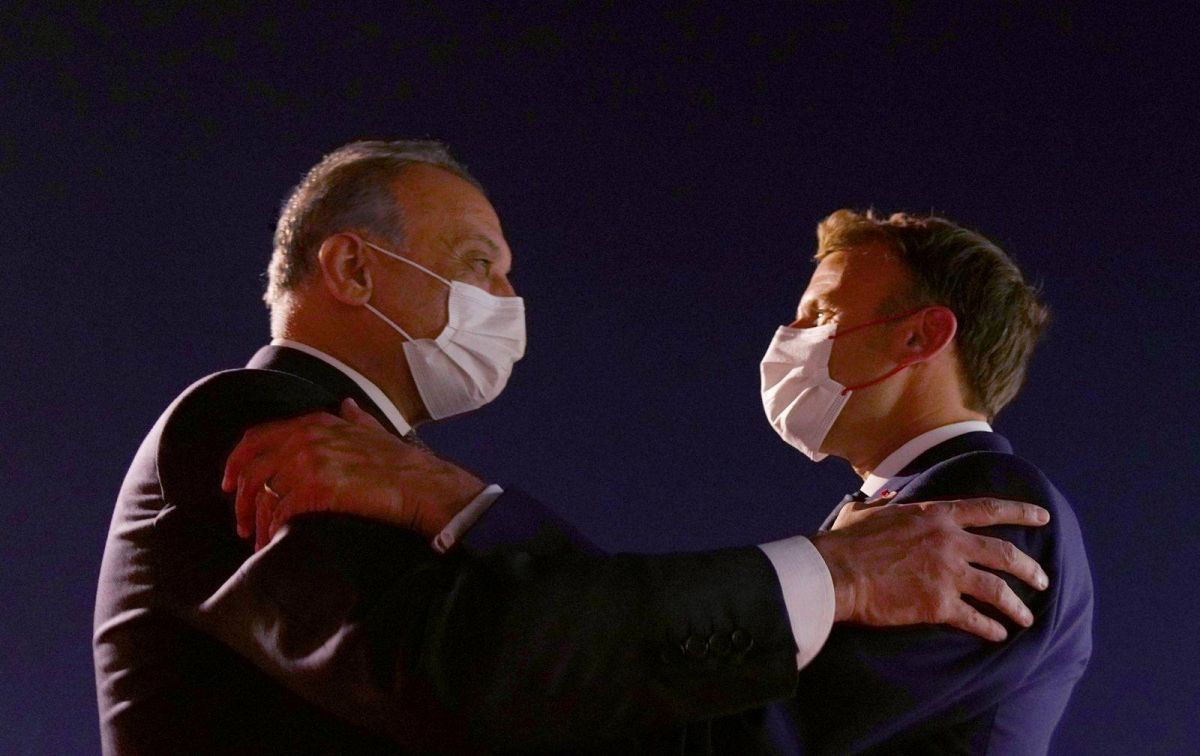 Emmanuel Macron en médiateur à Bagdad
