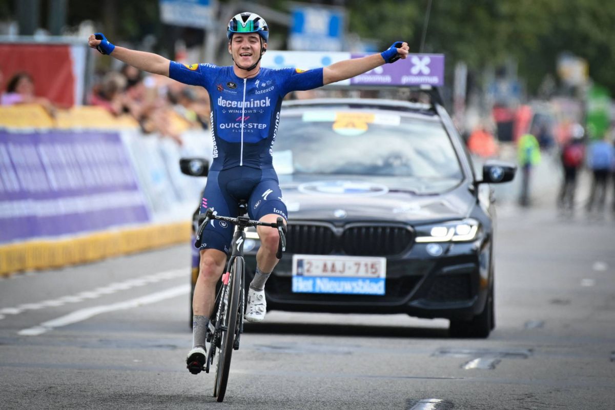 Tour du Benelux : Evenepoel sur sa lancée