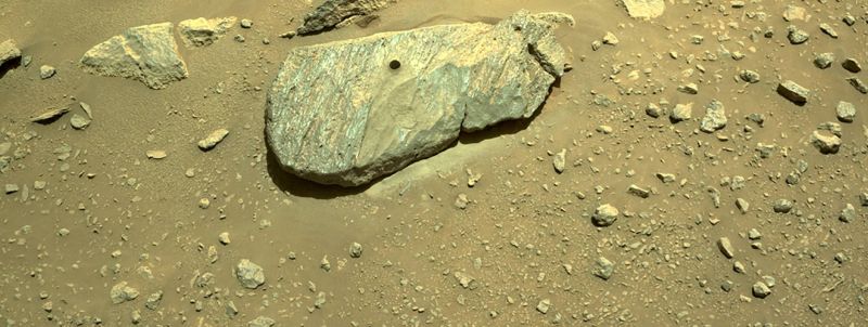 La Nasa confirme que son rover sur Mars a prélevé son premier échantillon de roche