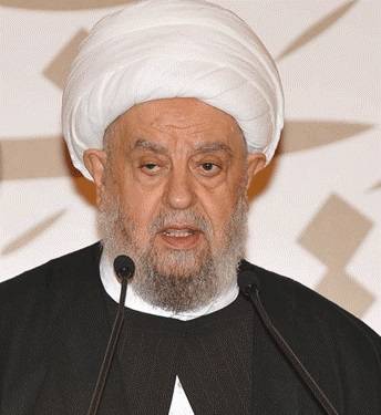 Hommages au président du Conseil supérieur chiite Abdel Amir Kabalan, décédé à 85 ans