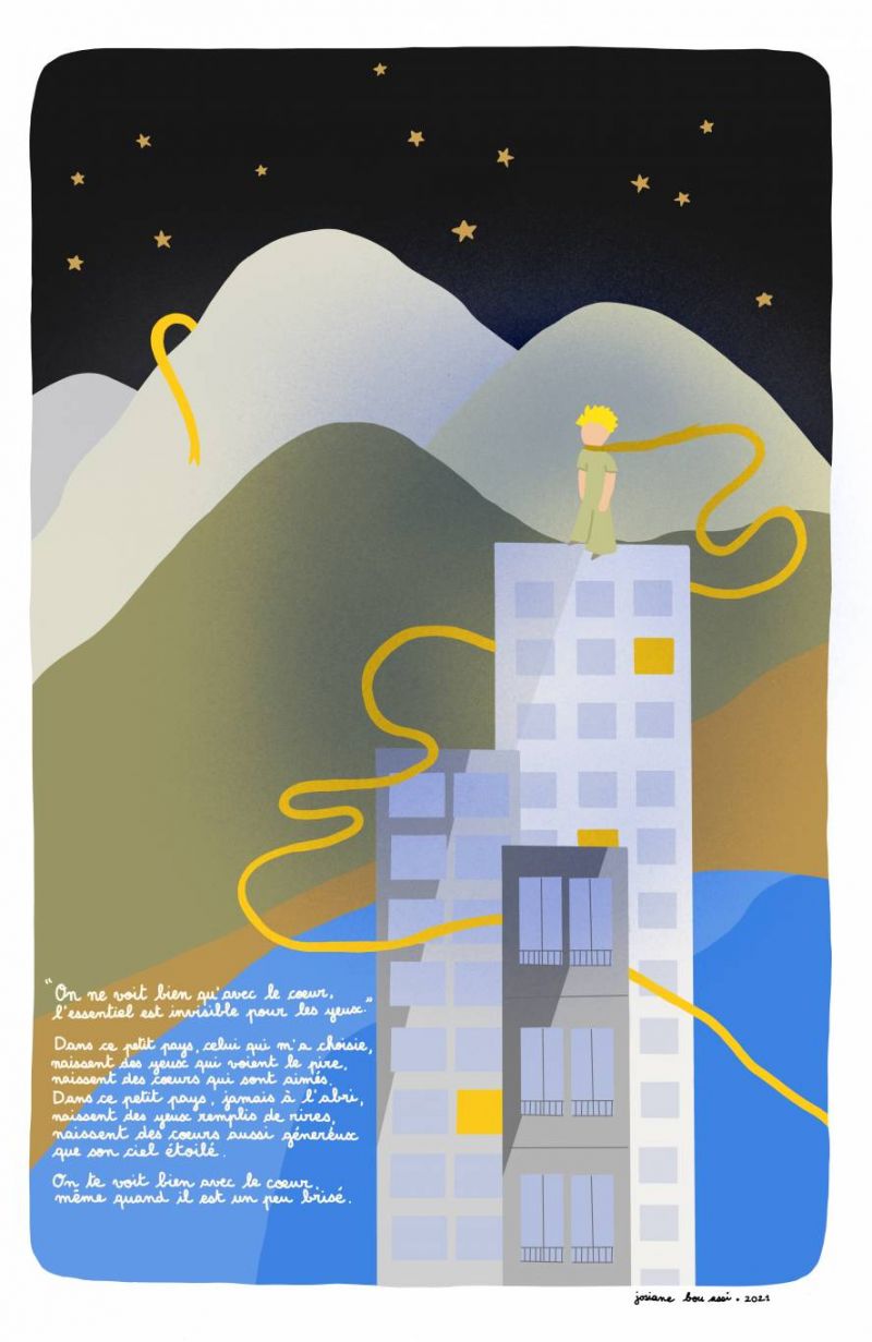 L’illustration de Josiane Bou Assi L’illustration de Josiane Bou Assi