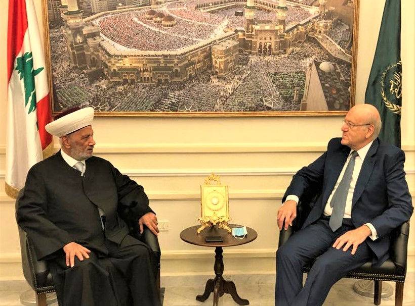 Mikati depuis Dar el-Fatwa : Mon gouvernement sera uniquement au service des Libanais et de leurs aspirations