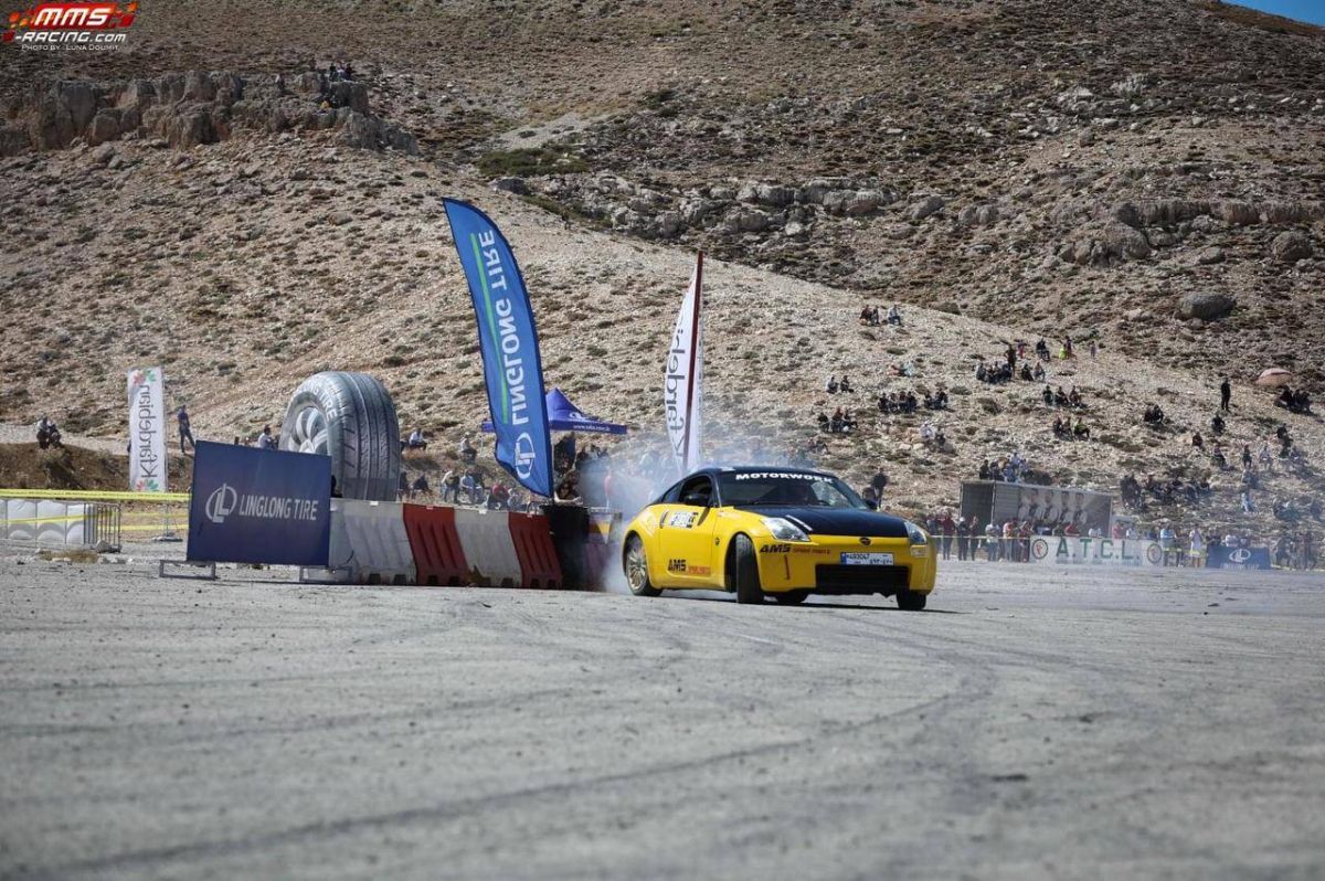 Course de drift à Mzaar-Kfardebiane