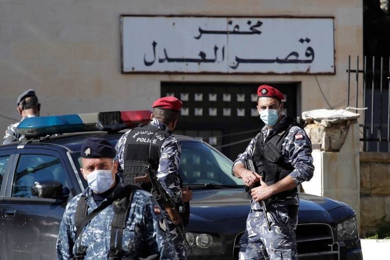 Sept militants anti-pouvoir convoqués de nouveau au palais de justice de Zahlé