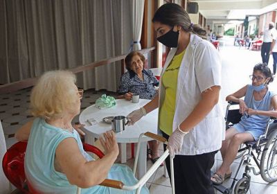 Left on their own amid the crisis, Lebanon’s elderly care homes face the unknown