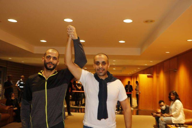 Two Lebanese released from detention in the UAE return home Two Lebanese released from detention in the UAE return home