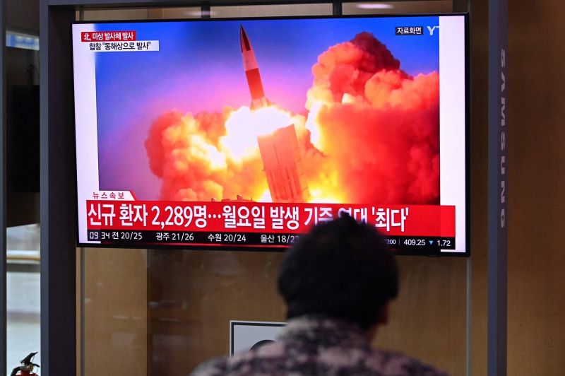 La Corée du Nord tire un missile et affirme son droit à tester des armes La Corée du Nord tire un missile et affirme son droit à tester des armes