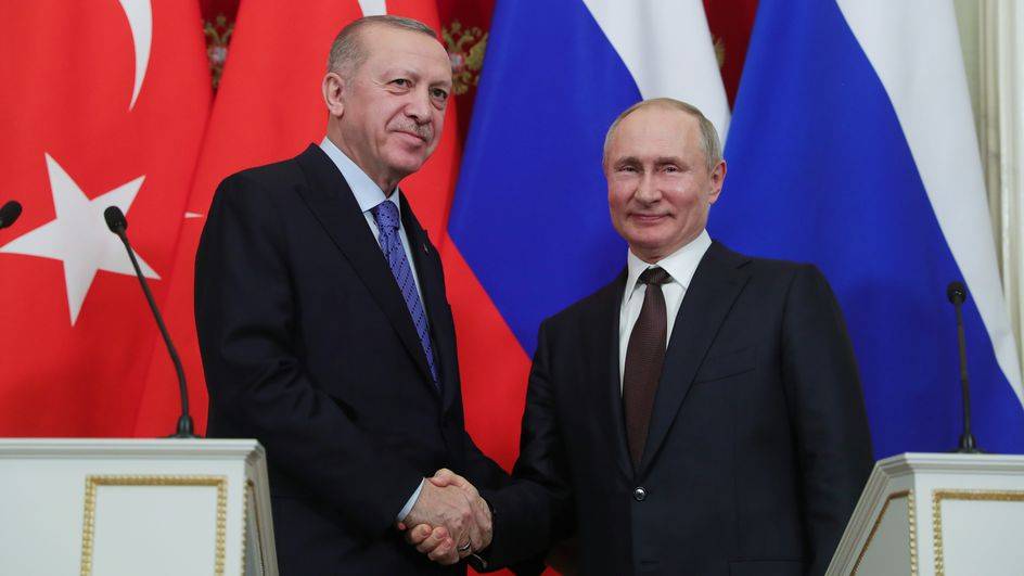 Syrie, Libye, Afghanistan au menu de la rencontre Poutine-Erdogan
