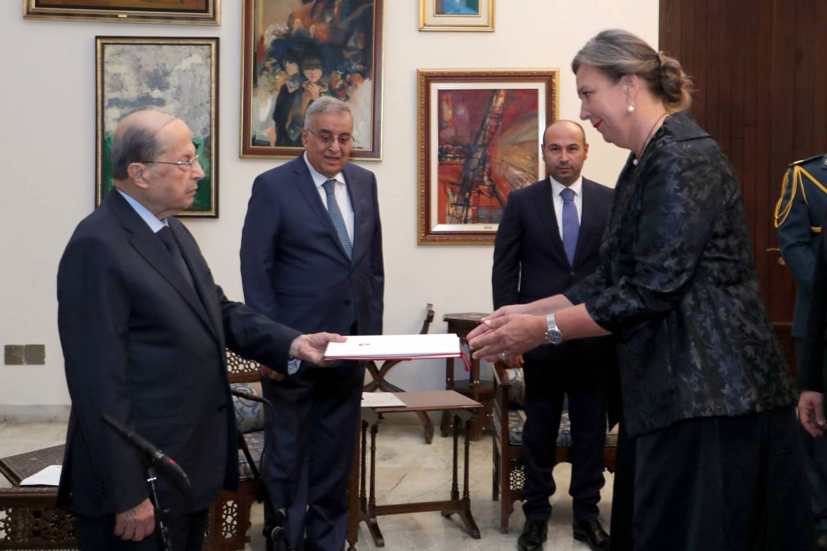 Six nouveaux ambassadeurs accrédités à Beyrouth