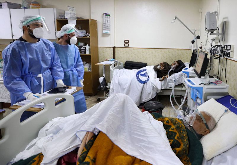 Syrie : les hôpitaux du Nord touchés de plein fouet par une flambée de Covid