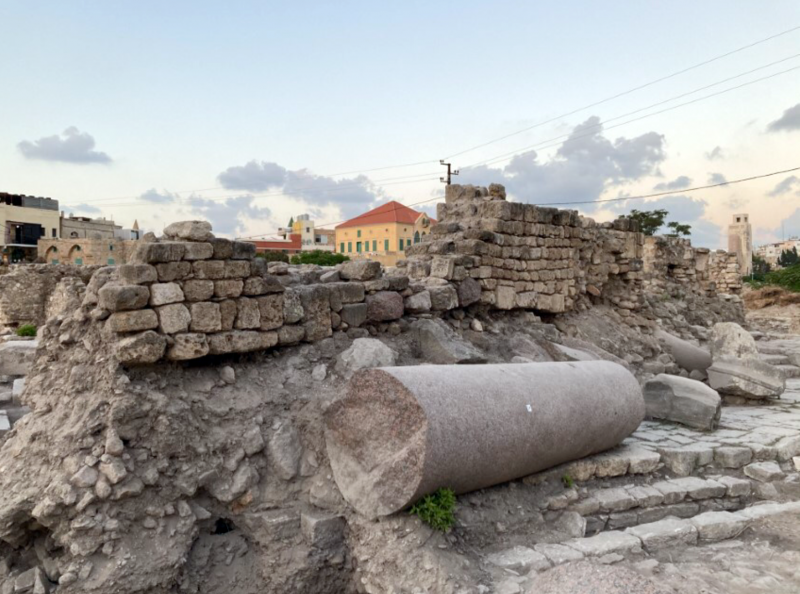 Un temple romain émerge des ruines de Tyr