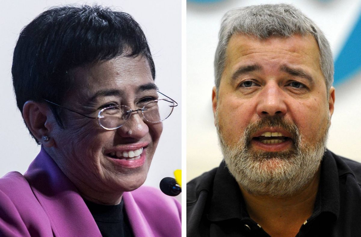 Le Nobel de la paix à deux journalistes champions de la liberté de l'information