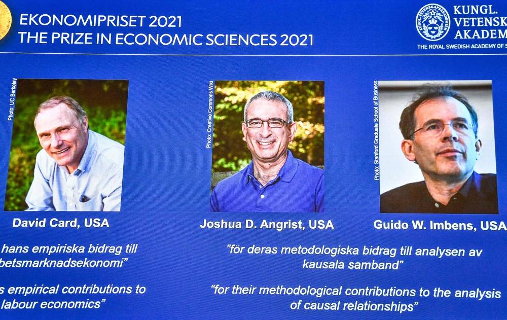 Le Nobel d'économie à un trio de spécialistes en 