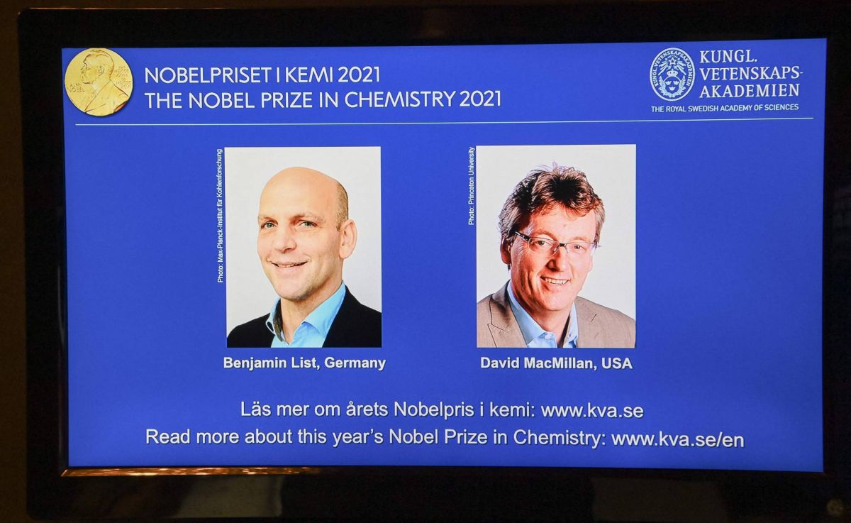 Le Nobel de chimie à un duo de champions des catalyseurs