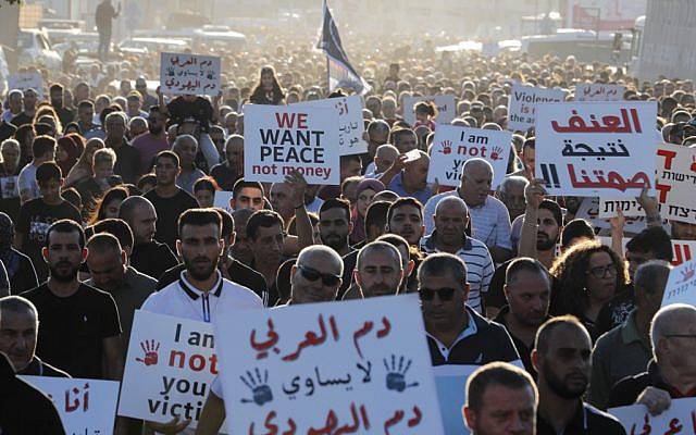 Le gouvernement israélien à l’assaut du crime organisé dans les communautés arabes