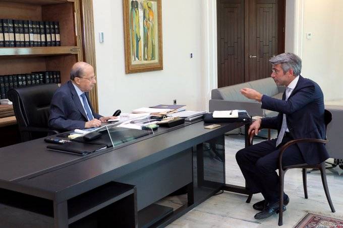 Fayad informe Aoun des résultats de ses visites en Egypte et Jordanie