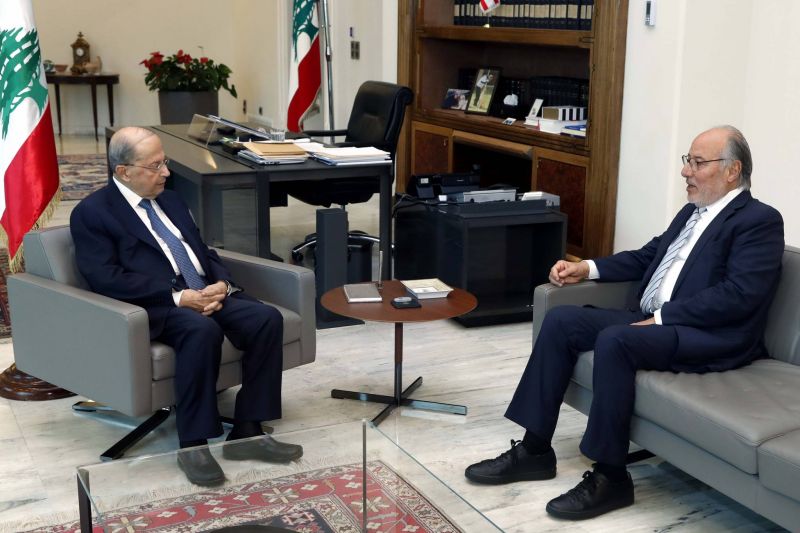 Entretien de Aoun avec le ministre de l’Éducation sur la rentrée scolaire dans le public