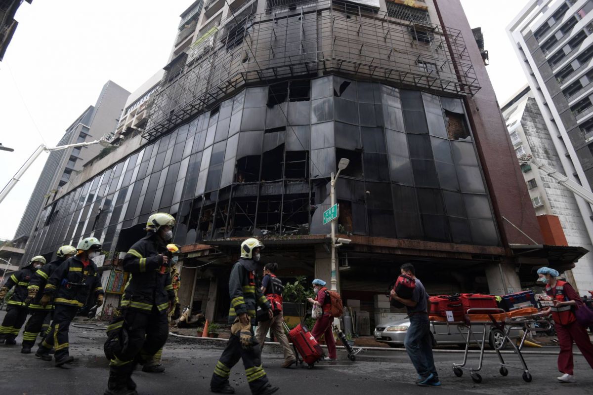 Taïwan : 46 morts dans l’incendie d’un immeuble, l’un des plus meurtriers dans le monde