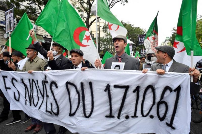 Des centaines de manifestants à Paris, 60 ans après