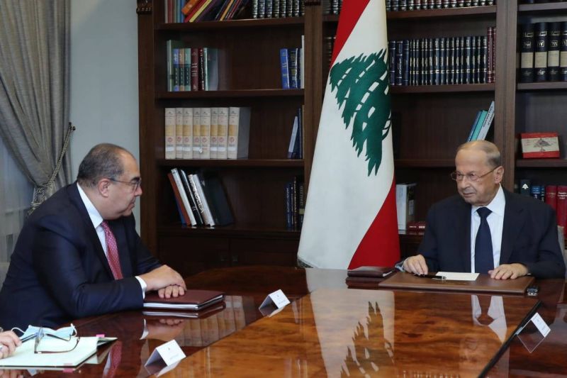 Aoun s'entretient avec le directeur exécutif du FMI