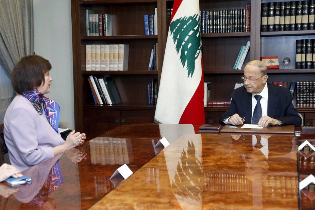 Efforts en cours pour lancer les négociations avec le FMI, assure Aoun à Wronecka