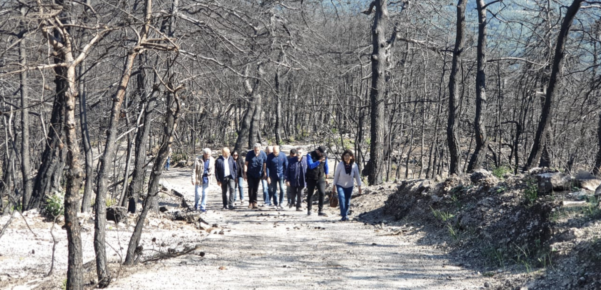 Le ministre de l’Environnement inspecte  des sites naturels au Akkar
