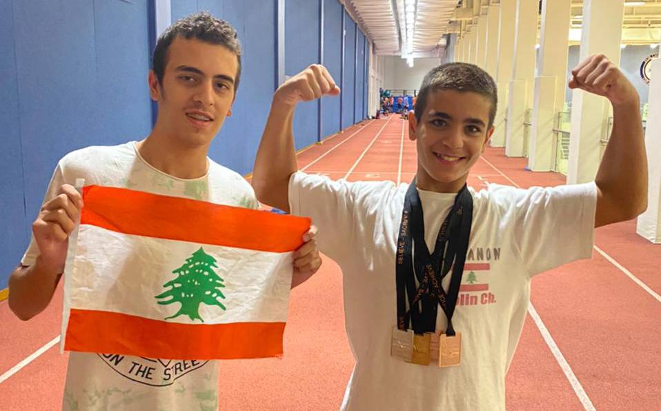 Khoury bat son record du Liban sur 50 m dos