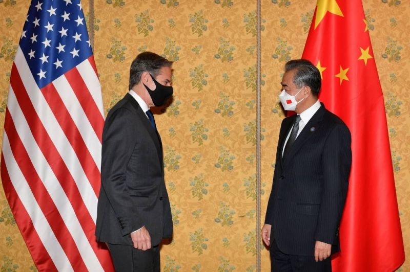 Le chef de la diplomatie américaine a rencontré son homologue chinois à Rome