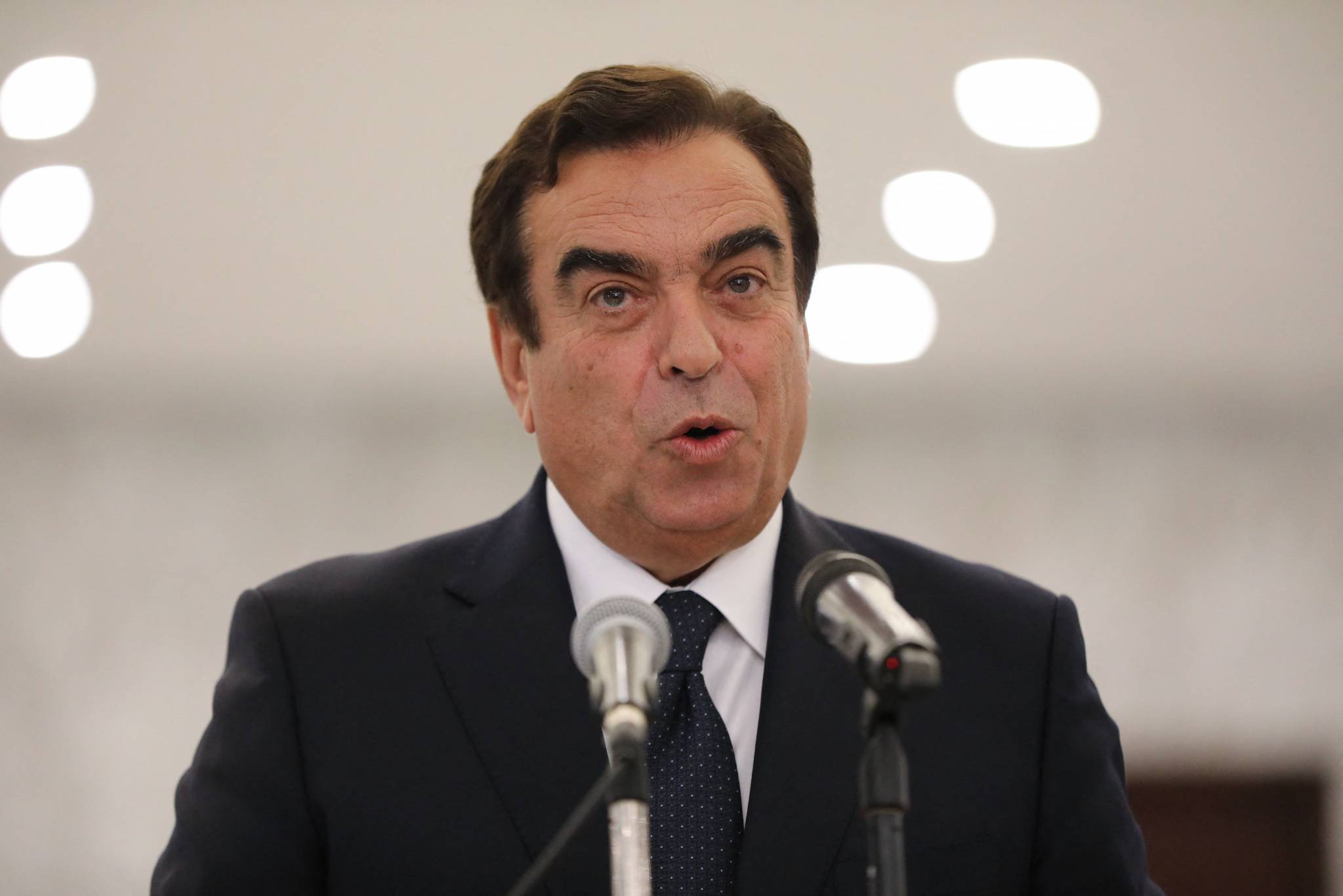 Information Minister George Kurdahi said that his resignation from the