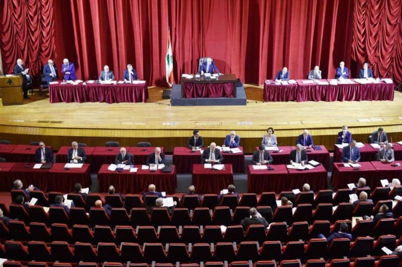 Lebanese parliament once again approves earlier elections in contentious session