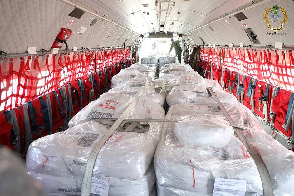 Aide alimentaire tchèque à l'armée libanaise