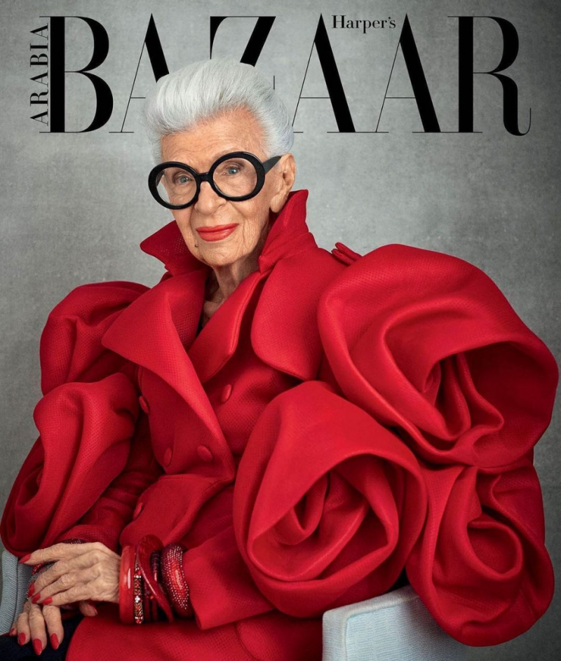 Iris Apfel, centenaire et jeune reine de la mode