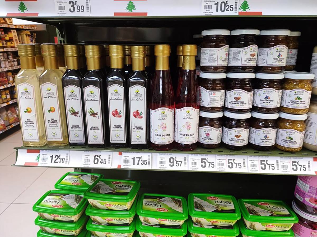 Les marques libanaises se font une place dans les Carrefour de France