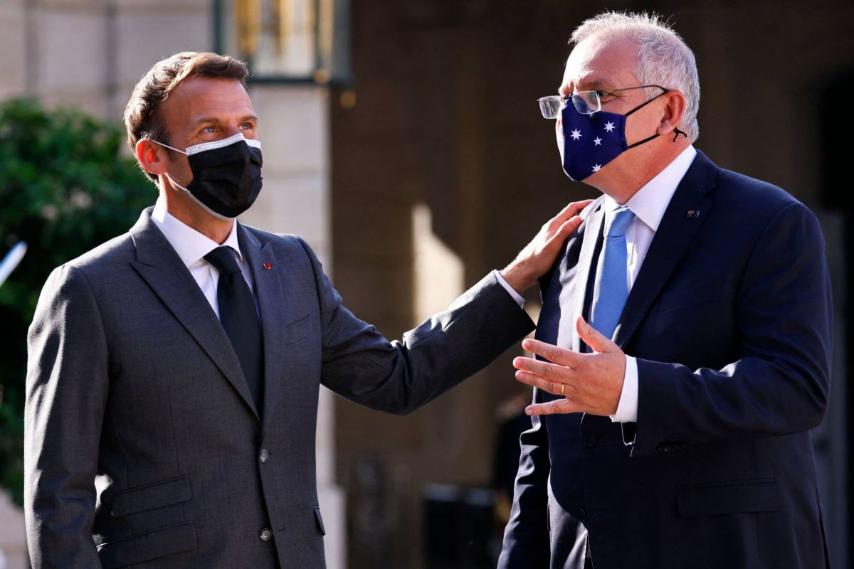 Des messages de Macron à Morrison 