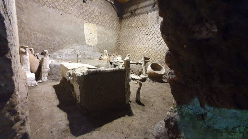 Une découverte rare à Pompéi : une 