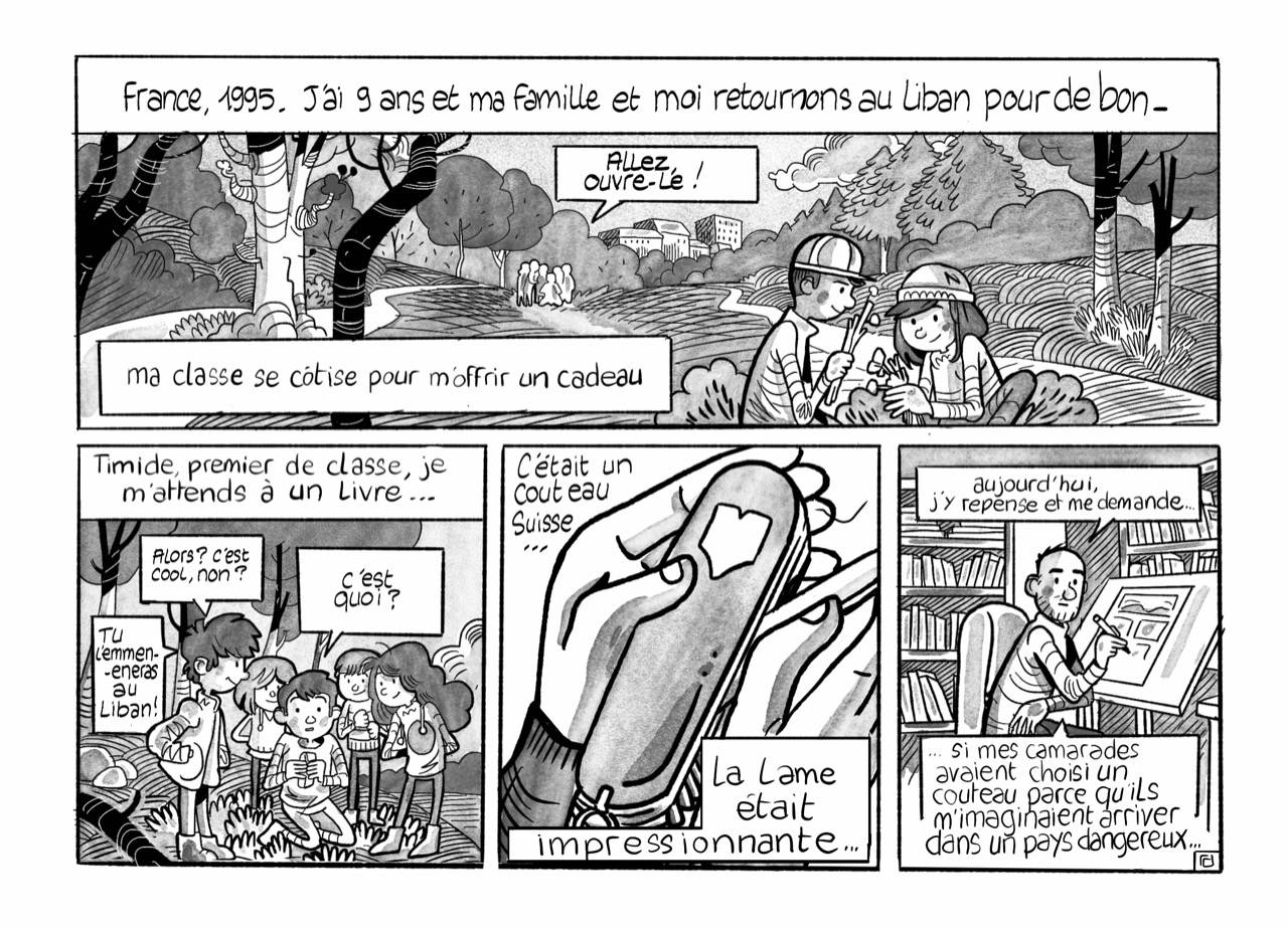 Le dessin de  Ralph Doumit