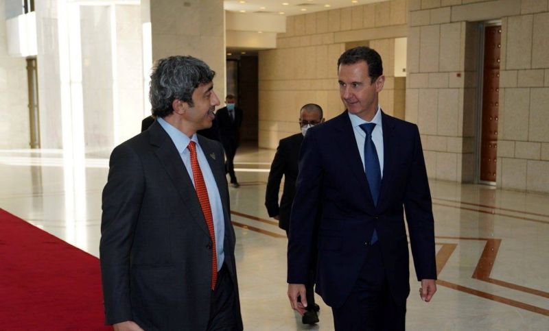 Normalisation avec Assad : les EAU passent à la vitesse supérieure