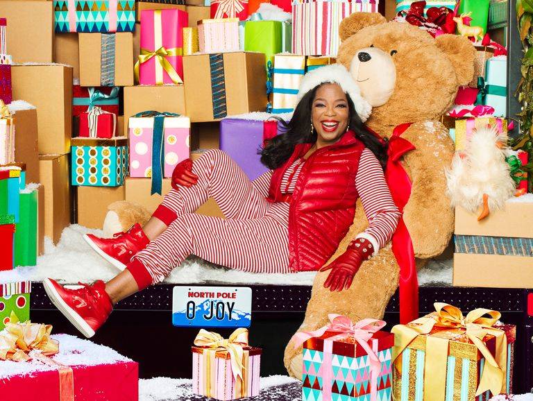 La liste des envies d’Oprah Winfrey pour Noël