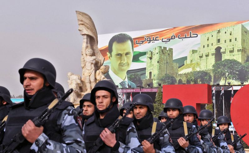 Quand Bachar el-Assad fait mine de marquer son territoire