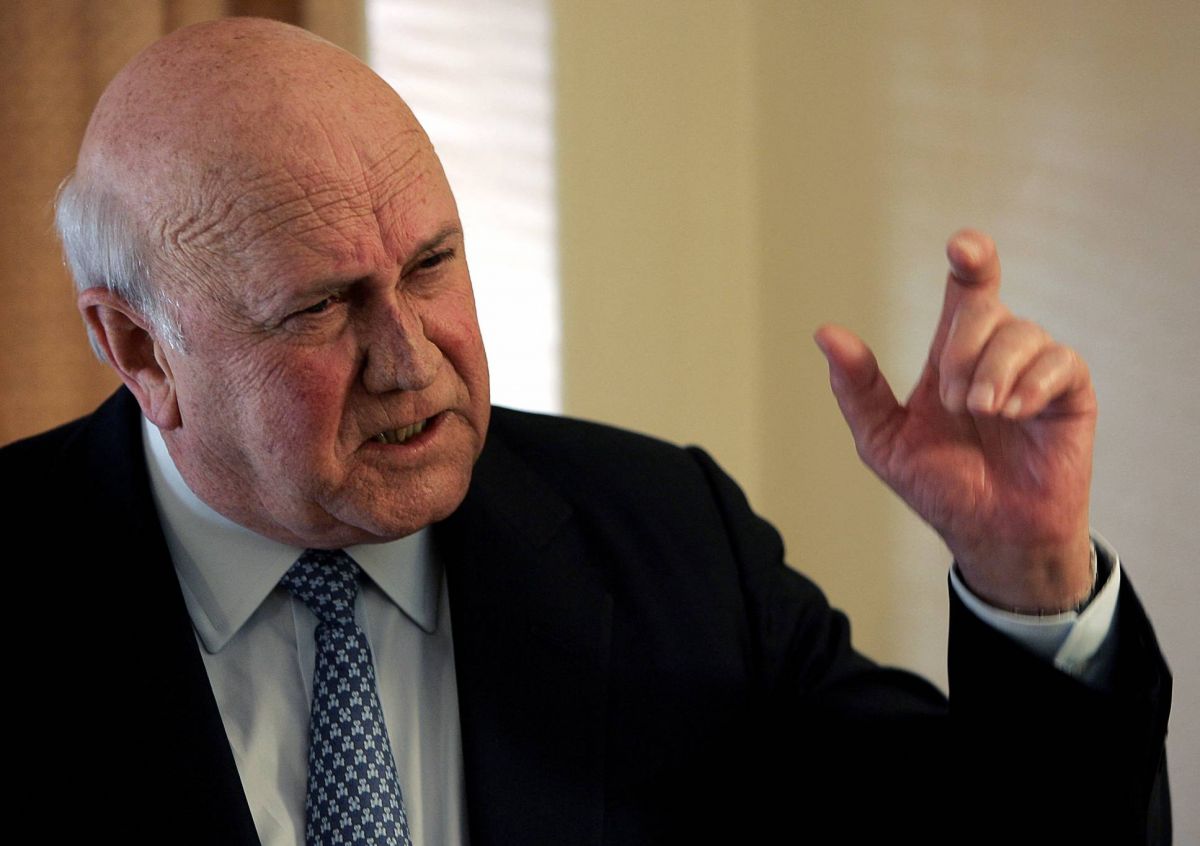 Mort de Frederik de Klerk, dernier président blanc d'Afrique du Sud