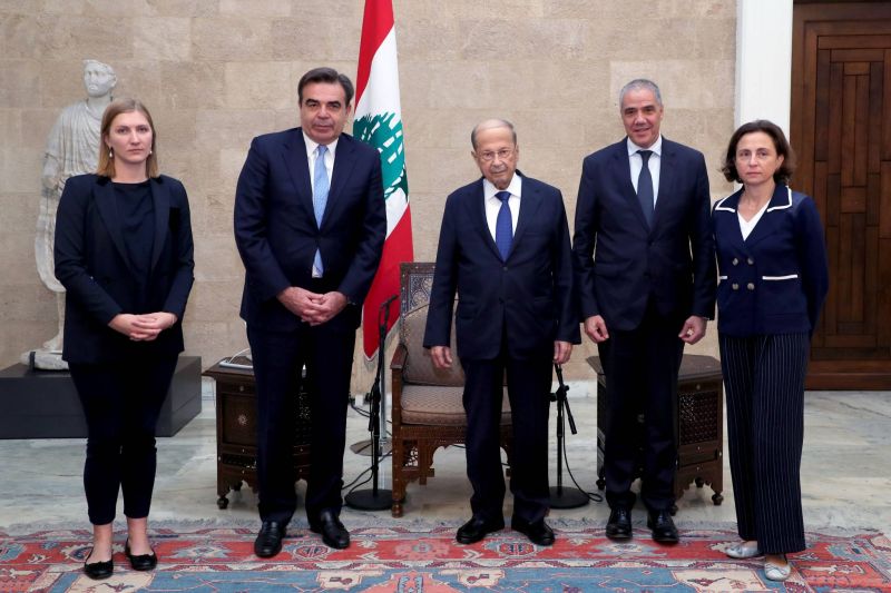 Aoun plaide devant le vice-président de la commission européenne pour un rapatriement des réfugiés syriens
