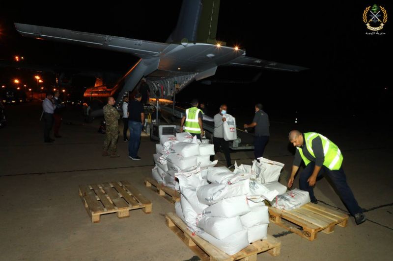 L'armée reçoit près de cinq tonnes d'aides alimentaires et médicales tchèques