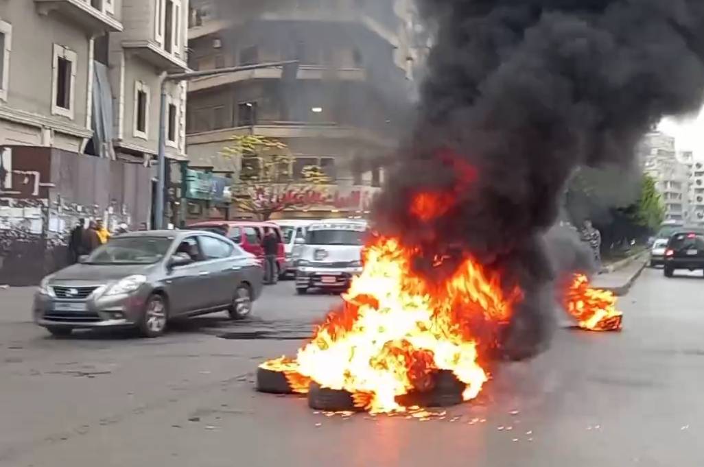 Routes bloquées à Tripoli et à Saïda