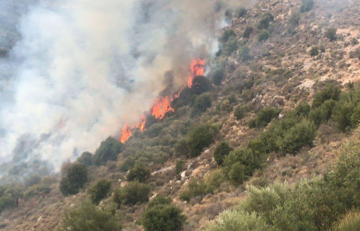 Les incendies qui ravagent le Liban sont 
