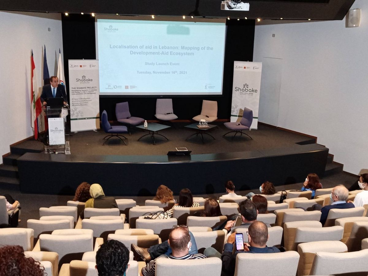 Lancement de l’étude du projet Shabake, pour une aide plus durable au Liban