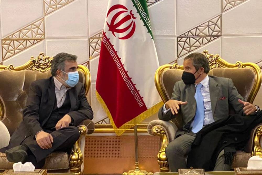 A Téhéran, le chef de l'AIEA cherche un terrain d'entente avec l'Iran A Téhéran, le chef de l'AIEA cherche un terrain d'entente avec l'Iran