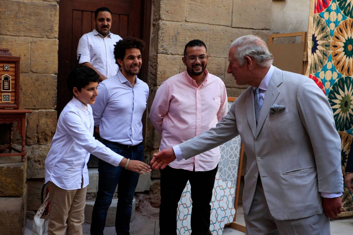 Le prince Charles discute en Egypte climat et coexistence religieuse