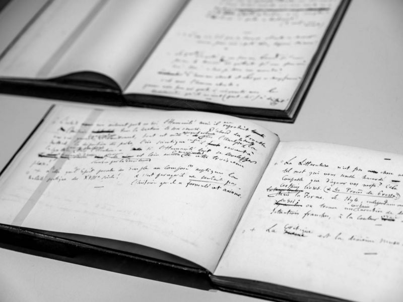 Les carnets de Flaubert et la « coulisse du texte » exposés à l’Imec