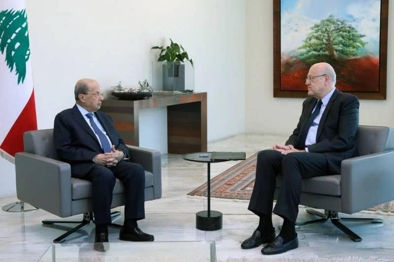 Mikati après un entretien avec Aoun : Le Conseil des ministres Mikati après un entretien avec Aoun : Le Conseil des ministres