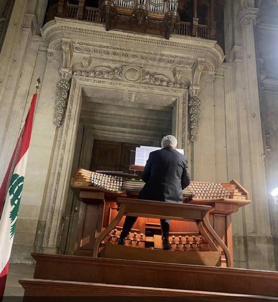 « L’Ouverture libanaise » de Naji Hakim à Saint-Eustache